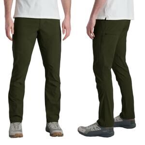 Kuhl Renegade Pant In Dark Forest Green Klassik Style Hiking Mens Size 33x32